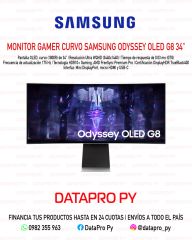 Monitor Gamer Curvo Samsung Odyssey OLED G8 34”